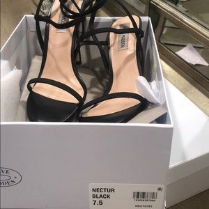 Steve Madden heels nectur black 7.5